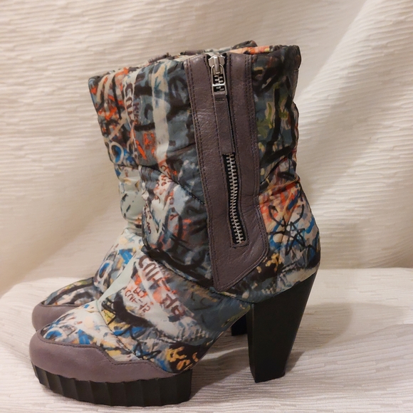 adidas Women's Artistic Heeled Boots - Multicolor - Picture 3 of 11